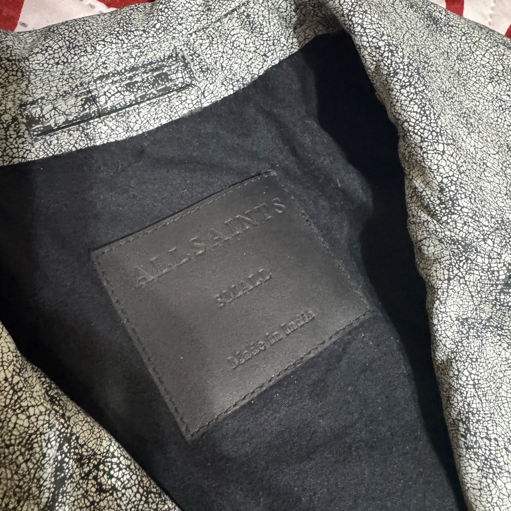 Allsaints leather jacket - Picture 2 of 7
